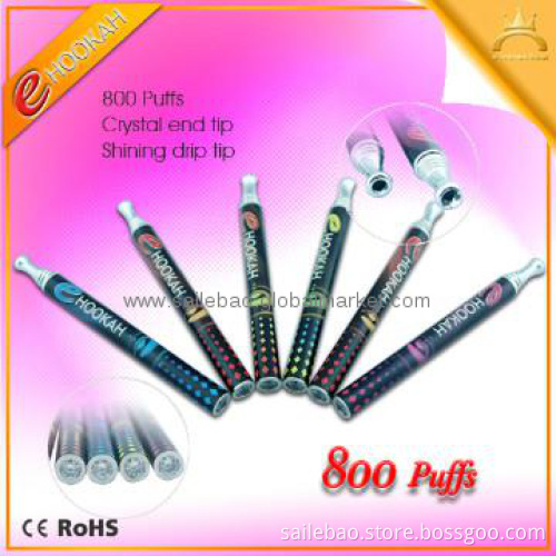 Best Selling!!TOP QUALITY GLASS HOOKAH 800 puffs disposable